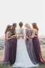Long Bridesmaid Dresses prom dresses Fashion Womens Spring Chiffon and Halter Womens Elegant wedding dress
