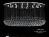 L900mm W400mm Moderne K9 Boule De Cristal Style Pendentif Lampe Lustre En Cristal LED Cristal Clair Pendentif Lampes AC 100% Garanti