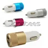 Mini Cannon Autolader 2 USB 1A-laders Micro Dual USB-adapter Flash-nippel Dual USB Draagbaar voor iPhone Auto Charger Samsung