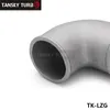 Tansky - جودة عالية عالمي 76 ملليمتر 3 "يلقي الألومنيوم الكوع 90 درجة أنابيب توربو intercooler اقتران TK-LZG30