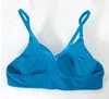 Zamknięcie przednie Underwire Push Up Bra Top Comfort T-Back Racerback Bra 9 Kolory Darmowa Wysyłka