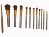 New Hot makeup 12 Pcs/set brush NUDE 3 Makeup Brush kit Sets for eyeshadow blusher Cosmetic Brushes TooL DHL Free Shipping