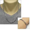 Nuovo 22 '' 8 5 '' 316L Set di gioielli in acciaio inossidabile set 7 mm Figaro NK Link Collana Bracciale per la moda 252Z