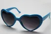 Yeni Bayan Moda Retro Kalp Şekli Güneş Gözlüğü Unisex Aşk Shades Marka Tasarımcısı Parti Plaj Gözlük Gözlük 20 Adet / grup Ücretsiz Kargo