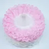 20pcslot Double Lace Purfle Wedding Bridal Bouquet Holder Thalamous Party Ornament Flower Receptacles Torus wa1266712828