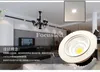 NOVO Modelo 3.5 "4.5" 5.5 "CREE 9 W 12 W 15 W 20 W Regulável-Não COB LED Downlights Alta Brilhante Tiltable Luminária Recesso Teto Para Baixo Luzes Lâmpadas