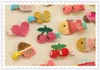 HOT 2020 spring summer little girls Hair Accessories pony children hair pin korean style cute knit cartoon kids hair clip 100pcs/lot ab1271