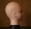 Tête chauve modèle Mannequin perruque chapeau affichage factice sculpture Acupoint Salon de beauté Massage pratique 6705654