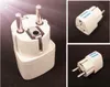 700 Pcs/lot AC Power Socket Plug Adaptador UK/US/AU To EU Plug Adapter Universal EURO Travel Adaptador Converter Electrical Plug