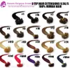 EVET Malaysian Human Hair Extensions Nail U Tip Extensions Straight #613 7A Grade 50g lot Unprocessed Hair Promotion