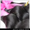 Mongol Virgin Human Hair Packs Body Wave Remy Human Heuv Hair Extensions Extensions Grade 9A 4pcs Couleur naturelle 1026 pouces Bella Hair7362973