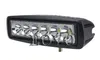 2st 6 tum 18W LED -arbetsljus för indikatorer Motorcykelkörning Offroad Boat Car Tractor Truck 4x4 SUV ATV Spot Flood 12V1372321