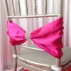 100PCS Free Shipping New Design Satin or Taffeta Chair Band With Plastic Diamond Buckle for Wedding Decoration