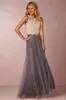 Summer Style Pleats Soft Tulle Long Skirts High Waist Pleats Tulle 3 Layers Tulle one Layer Sage/Gray/ burgundy/Champagne