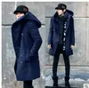 Moda Masculino Moda Masculino Casaco Casual Casual Manteau Casual Homme com Hood Long Trench Mens Pea Coat