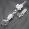 Kit de récupération d'huile de verre avec joint à 90 degrés Joint mâle de 18 mm avec dôme femelle Livré avec clip Keck Clou en verre pour bang en verre