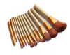 New Hot makeup 12 Pcs/set brush NUDE 3 Makeup Brush kit Sets for eyeshadow blusher Cosmetic Brushes TooL DHL Free Shipping