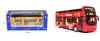 Alloy Bus Model, Sightseeing Bus, Tourist Coach Toy, with Light, Music, Pull back Car, for Kid' Gifts, Collecting, Decoration, 3 Colors