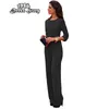 Wholesale-Plus Size Women Red Jumpsuit Backless Sexy Full Sleeve Rompers Womens Jumpsuit Skinny Bodysuit Macaquinho