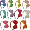 جودة عالية grosgrain الشريط هيرباند طفلة لطيف hairbands اليدوية عقال للأطفال الفتيات اكسسوارات للشعر 20 قطع