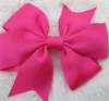 20pcs/ baby ribbon bows with clip, baby boutique 헤어 활, 헤어 클립, 여자 헤어 액세서리, 무료 배송