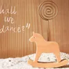 DHL livraison gratuite cadeau d'anniversaire et faveurs de mariage, nouveau porte-carte en bois Animal mignon pour chambre décorer des cadeaux