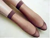 Wholesale-lady's girl's Transparent Thin Crystal Socks/women socks 12 basic colors nude coffee grey black socks 40pcs=20pair