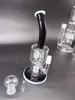 The black white side of the glass water pipe water pipe free shipping