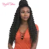 20インチソフトドレッドロックを振って巻き毛の女神ロックかぎ針編み編み毛24strand / PCSのFaux Locs Braidsヘアエクステンション合成編組ヘア