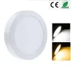 Dimmbare 30 W runde/eckige LED-Flächenleuchte, oberflächenmontierte LED-Downlight-Beleuchtung, LED-Deckenstrahler, 110–240 V + Treiber 50