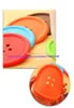 500pcs Silicone Button Coasters Cup Coaster Table Tea Mug Cushion placemat Cup Coaster Mat Pad Drinks holders 5 colors