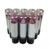 Wholesale-12PCS/Lot Wholesale Top Quality Lady Women Sexy Charming Cosmetic Makeup Moisture Beautiful Red Lipsticks Long Lasting