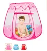 3 Couleurs Grands Enfants Enfants Tentes De Jeu Filles Garçons Océan Ball Pit Piscine Jouet Tente Princesse Château Jouer Tente Intérieur Utilisation Playhouse