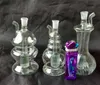 Variedad de cachimba de vidrio, enviar accesorios, estilo de entrega al azar, accesorios de cachimba al por mayor, envío gratis