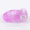 Groothandel-Hot koop nieuwe Crystal Butterfly vibrerende ring siliconen voor vrouwen en minnaar seksspeeltjes gratis schip Beste kwaliteit
