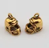 MIC 200pcs Antique gold 3D Small Football Helmet Charms pendants DIY Jewelry 13 x11mm229Z