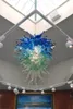 送料無料100％口の吹き付くモダンアート装飾ホームランプムラノガラス多色クリスタルペンダントランプ