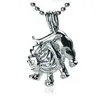 Lion Shape Pearl / Gem / Crystal Bead Cage Медальоны Подвеска Подвески, 18 кг Знаки Зодиака - Лев стиль DIY Lucky Charms Ювелирные Изделия