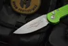 YDC ножи LUDT авто папка Stonewash D2 точка падения кнопка лезвия одного действия 3 цвета фрезерованные алюминиевая ручка складной EDC нож
