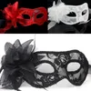 Festa de Renda Sexy Máscaras Feitas À Mão Festa de Casamento Máscara de Renda Máscara de Dança Traje Venetian Masquerade Natal Docaration Flor Máscara frete grátis