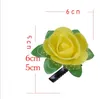 Newest Lovely Novelty Plants rose flower hair clips headwear girl Artifica rose hairpins Lucky girls Hair Accessories party hairpin