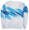 w1216 Unisex 3D 스웨트 남성 여성 스포츠 정장 후드 90s 재즈 솔로 종이컵 crewneck 스웨트 패션 의류 플러스 사이즈