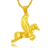 pendentifs cheval d'or