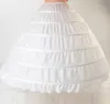 2015 robe de mariée crinoline blanc jupons robe de bal chaud sous-jupe jupon de mariée glisse 6 cerceaux jupe pour robe de quinceanera