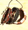 New Arrival Fashion Real Leather braided Bracelets Jewelry Couple Wristband Personalized 20pcs/lot