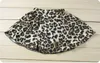 2015 Vår New Girl 3 Piece Sets Denim Långärmade T-shirts Leopard Skirt Black Scalf Barnuppsättningar