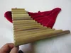 Sax Alto Gaita Flauta Panflute 15 Canais Natural de Bambu Instrumento de Sopro Panpipe G Chave Flauta Xiao Artesanal Pan Flauta Folk Instrumentos Musicais