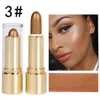 Makeup Face Highlighters Shimmer Stick Waterproof Long Lasting 3D Brighten Contour Cream Stick Have 3 Different Colors6360920