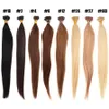 16" 18" 20" 22" 24" Keratin Stick I Tip Extensions 100g 1g/s 100% Indian Remy Hair Extension