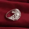 Kostenloser Versand Neue 925 Sterling Silber mode schmuck Klassische diamant ringe heißer verkauf mädchen geschenk 1497